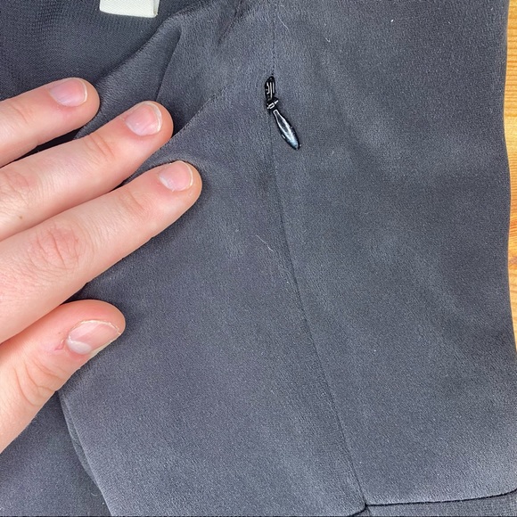 J. Crew 100% Silk One Shoulder Dress - Picture 6 of 7